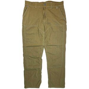 Orvis Mens Pants 34 x 28 Cotton/Nylon Blend Olive Hiking